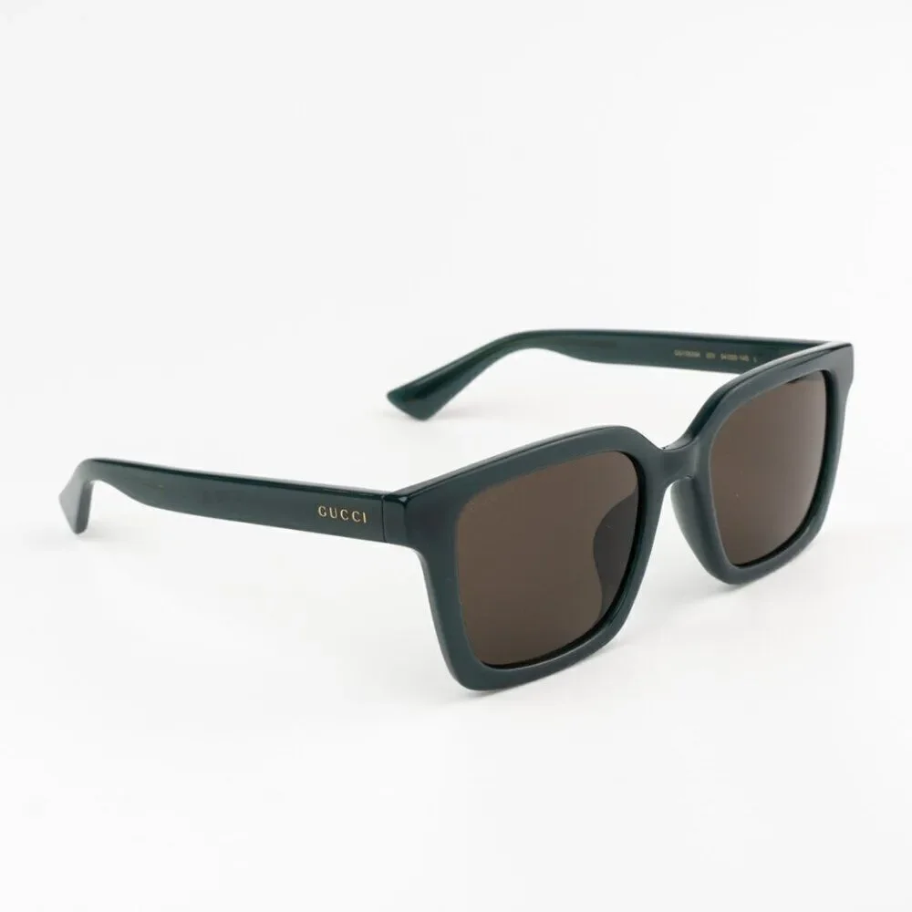 NEW Gucci GG1582SK 003 Opal Blue Grey Brown Unisex Square Sunglasses GG 1582SK
